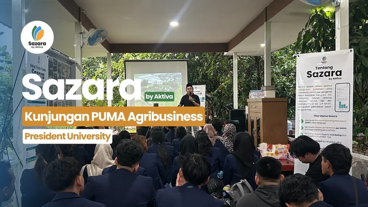 PUMA Agribusiness President University Kunjungi Zeze Zahra Farm